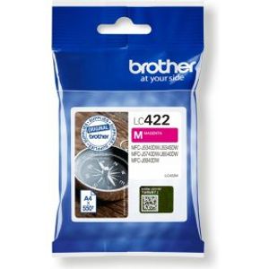 Brother LC-422M inktcartridge 1 stuk(s) Origineel Magenta