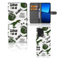 Telefoonhoesje met Pasjes voor Xiaomi 13 Lite Dinosaurus