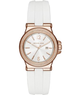 Horlogeband Michael Kors MK2491 Silicoon Wit 20mm
