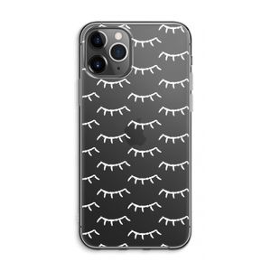 Wimpers: iPhone 11 Pro Max Transparant Hoesje