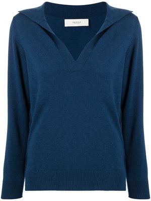 Pringle of Scotland pull à col polo - Bleu