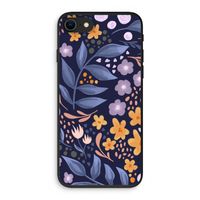 Flowers with blue leaves: iPhone 8 Biologisch afbreekbaar hoesje