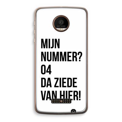 Da ziede van hier: Motorola Moto Z Force Transparant Hoesje