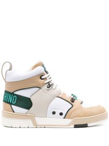 Moschino Streetball high-top sneakers - Blanc