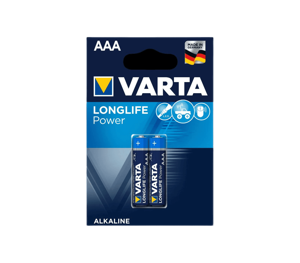 Varta Longlife Power AAA 2-pack Batterijen