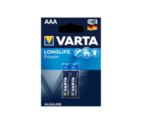 Varta Longlife Power AAA 2-pack Batterijen - thumbnail