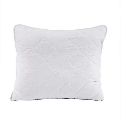 Hoofdkussen - 100% Puur Katoen - Voor Zij-, Buik,- En Rugslapers - Vulling: 100% polyester balletjes - Dekbed-Discounter.nl
