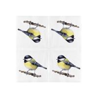 Esschert Design servetten koolmees 33cm