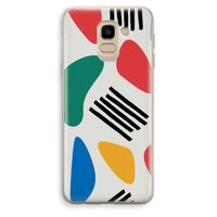 Illustratieve pop 1: Samsung Galaxy J6 (2018) Transparant Hoesje