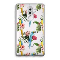 Kleurrijke papegaaien: Honor 6X Transparant Hoesje