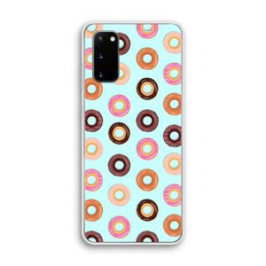 Donuts: Samsung Galaxy S20 Transparant Hoesje