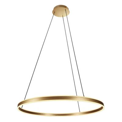 Steinhauer Design hanglampRinglux goud Ø 80cm - 3675GO