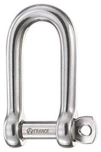 Wichard D-sluiting Lang Zelfborgend Rvs 8 Mm Default