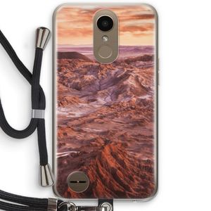 Mars: LG K10 (2017) Transparant Hoesje met koord