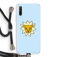 Kleine leeuw: Huawei P Smart Pro Transparant Hoesje met koord