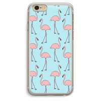 Anything Flamingoes: iPhone 6 Plus / 6S Plus Transparant Hoesje