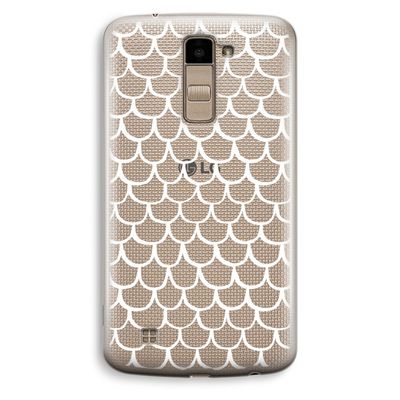 Dakpannetjes: LG K10 (2016) Transparant Hoesje
