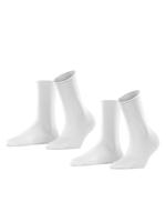 Esprit - 2p Socks - Basic Pure - wit, Maat:39-42