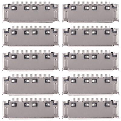 10 stuks opladen Port-Connector voor Galaxy Opmerking LTE 10.1 / N8020