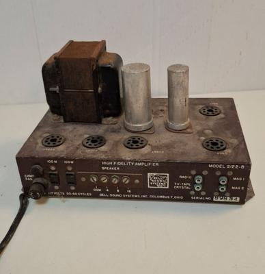 Bell Sound Systems Model 2122-B Buizen Versterker - Origineel