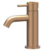 IVY Concord Wastafelkraan - Model S - Geborsteld RVS 316 Mat Koper PVD