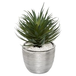 Atmosphera kunstplant in keramische pot 27 cm