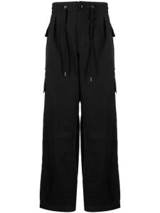 FIVE CM pantalon droit à poches cargo - Noir