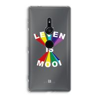 Het Leven Is Mooi: Sony Xperia XZ2 Transparant Hoesje