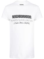 Neighborhood t-shirt en coton à logo imprimé - Blanc