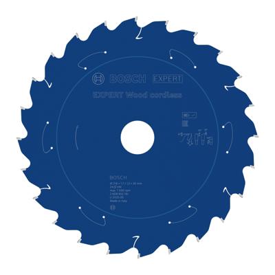 Bosch Accessoires EXPERT Wood cordless Cirkelzaagblad | 216 x 1,7/1,2 x 30 mm | T24 - 2608902161