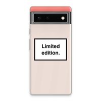 Limited edition: Google Pixel 6 Transparant Hoesje