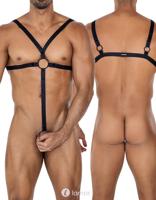 * CUT4MEN Zwarte Borstharnas04