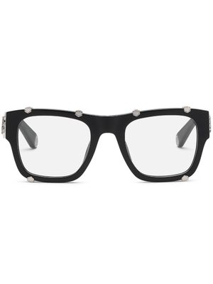 Philipp Plein Eyewear lunettes de soleil Icon à monture carrée - Noir