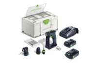 Festool accu-schroefboormachine | cxs 18 c 3,0-set - 576884