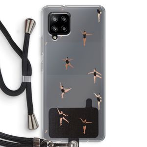 Dancing #1: Samsung Galaxy A42 5G Transparant Hoesje met koord