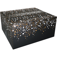 Geschenkdoos | Party Spot-On | golfkarton | 35x31x17cm | 50 stuks