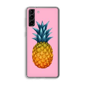 Grote ananas: Samsung Galaxy S21 Plus Transparant Hoesje