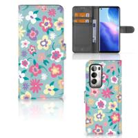 OPPO Find X3 Neo 5G Hoesje Flower Power