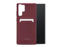 Mobilize Mobilize Rubber Gelly Card Case Samsung Galaxy S23 Ultra 5G Matt Bordeaux