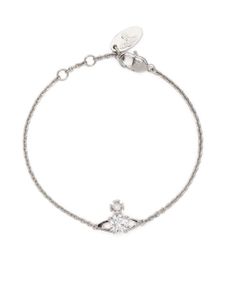 Vivienne Westwood bracelet en chaine à pendentif Orb - Argent