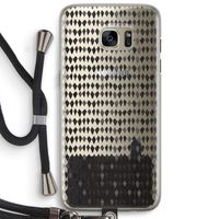 Crazy shapes: Samsung Galaxy S7 Edge Transparant Hoesje met koord