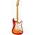 Fender Player II Stratocaster Chambered Ash MN Aged Cherry Burst elektrische gitaar