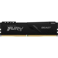 Kingston FURY 8 gb ddr4-3200 (1x 8 gb) werkgeheugen (zwart, kf432c16bb/8, beast)