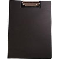 Documenten Clipboard met omslag - A4 formaat - Zwart - pvc - Klembord - Kantoor
