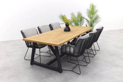 4 Seasons Fabrice/Noah 260x100 cm. tuinset - 7-delig