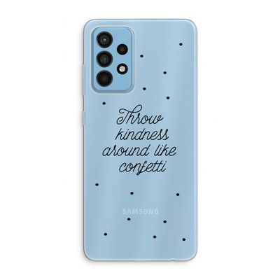 Confetti: Samsung Galaxy A52 Transparant Hoesje