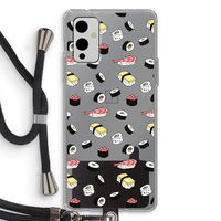 Sushi time: OnePlus 9 Transparant Hoesje met koord