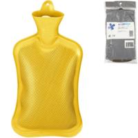 Relaxdays warmwater kruik geel 2 l | 6 stuks