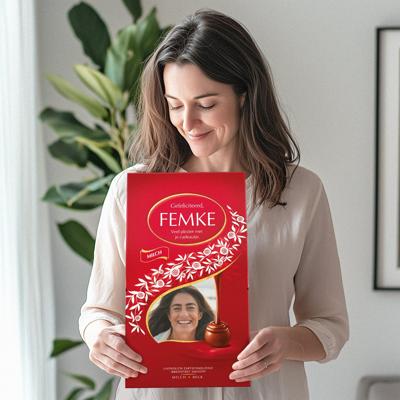 Grote Lindt box personaliseren - 1kg