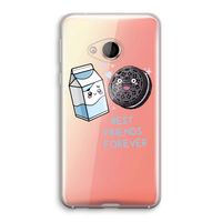 Best Friend Forever: HTC U Play Transparant Hoesje